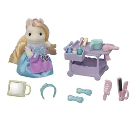Sylvanian Families: Poník s vlasy v kadeřnictví / od 3 let