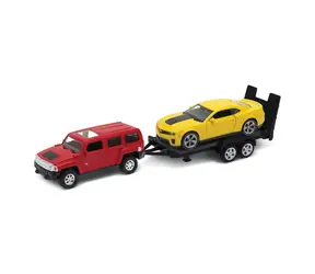 Welly Autovlek Hummer H3 + Chevrolet Camaro ZL1 / 1:34 / od 3 let