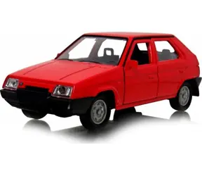 Welly Škoda Favorit červená / 1:34 / od 3 let