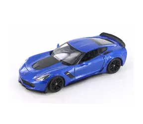 Welly Chevrolet Corvette Z06 (2017) modrá / 1:34 / od 3 let