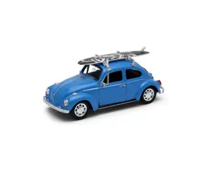 Welly Volkswagen Beetle modrá / 1:34 / od 3 let