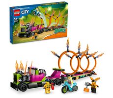 LEGO® City 60357 Tahač s ohnivými kruhy /Počet dílků: 479 / od 6 let / doprodej