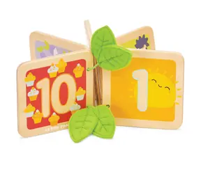 Le Toy Van Petilou Dřevěná knížka počítání / od 12 měsíců