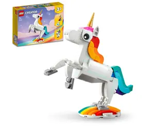 LEGO® Creator 3 v 1 31140 Kouzelný jednorožec / Počet dílků: 145 / od 7 let