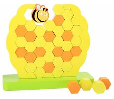Small Foot Motorická balanční hračka včelí úl / od 3 let