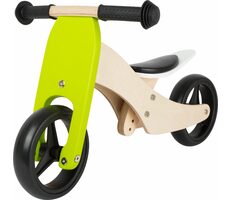 Small Foot Dřevěná tříkolka Trike 2v1 zelená / od 12 měsíců