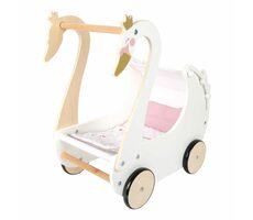 Small Foot Kočárek labuť / od 3 let