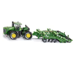 SIKU Farmer - Traktor John Deere 9630 s bránami  Amazone Centaur