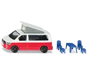 SIKU Super - VW T6 California s pohyblivou střechou a příslušenstvím / od 3 let