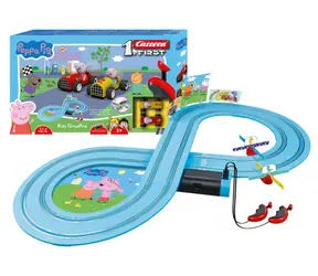 Carrera 63043 FIRST Prasátko Peppa / Autodráha / Délka okruhu 2.4 m / od 3 let