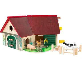 Small Foot Dřevěná farma se zvířátky / od 3 let