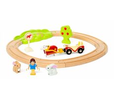 BRIO Disney Princess Vlakový set Sněhurky a zvířátek / od 3 let
