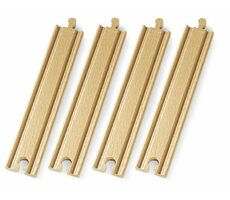 BRIO Dlouhé koleje rovné 216 mm 4 ks