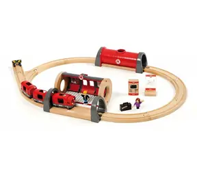 BRIO Souprava metra s nástupištěm a kolejema / od 3 let