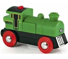 BRIO Elektronická lokomotiva zelená / od 3 let