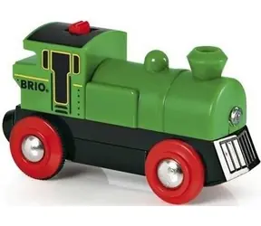 BRIO Elektronická lokomotiva zelená / od 3 let