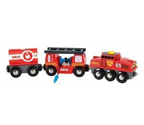 BRIO Hasičský záchranářský vlak / od 3 let
