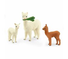 Schleich Wild Life 42544 Rodina lam Alpaka / od 3 let