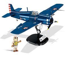 COBI 5731 Americký stíhací letoun Grumman F4F Wildcat / 1:32 / 375 kostek / 1 f / od 8 let 