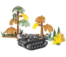 COBI 2718 World War II Lehký tank PANZER II AUSF. A / 1:48 / 250 kostek / 2 f / od 7 let 