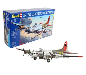 Revell B-17G Flying Fortress / Plastikový model / 1:72 / 237 dílů / Obtížnost 5
