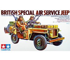 TAMIYA 35033 SAS Jeep / Plastikový model / 1:35 / Počet dílků: 100 