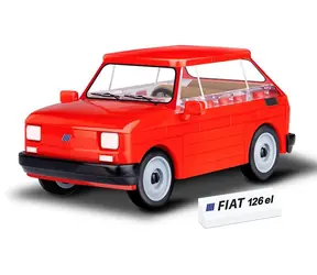 COBI 24531 FIAT 126el / 1:35 / 72 kostek / od 5 let 