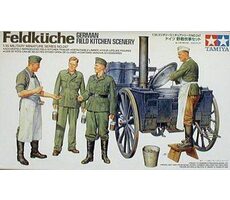 TAMIYA 35247 Field Kitchen Scenery / Plastikový model / 1:35 / Počet dílků: 100