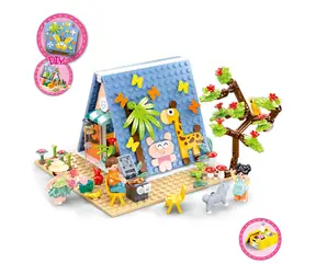 Sluban Girls Dream Holidays M38-B1088 Kempování / LEGO- kompatibilní / figurek|dílků: 3|341 / 6let