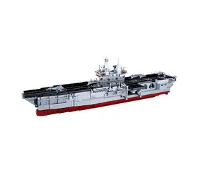 Sluban Model Bricks M38-B0699 Letadlová loď 1:450 / LEGO - kompatibilní / Počet dílků: 1088 / od 8 let