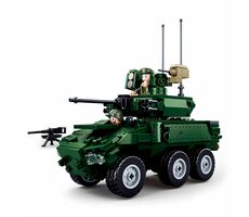 Sluban Model Bricks M38-B0753 Obrněné bojové vozidlo Jaguar / LEGO-kompatibilní / Počet figurek|dílků: 1|245 / od 6 let