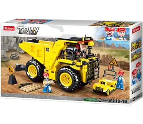 Sluban Town Stavitelé M38-B0806 Sklápěč / LEGO- kompatibilní / Počet figurek|dílků: 3|416 / od 6 let