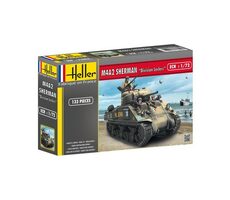 Heller M4 A2 Sherman "Division Leclerc" / Plastikový model / 1:72 / Počet dílků: 133
