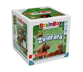 BrainBox SK - Zvieratá / Délka hry: 10 minut / Počet hráčů: 1+ / od 8 let