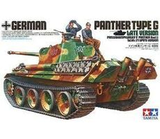 TAMIYA 35176 Panther Ausf.G Late Version / Plastikový model / 1:35 / Počet dílů: 150+