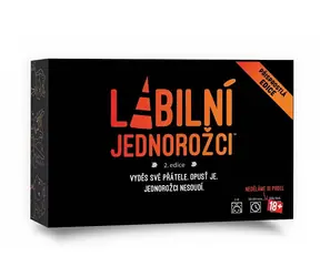 ADC Blackfire Labilní jednorožci: Přisprostlá edice / Délka hry: 30-60 minut / Počet hráčů: 2 - 8 / od 18 let