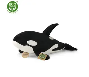 RAPPA Plyšová kosatka 38 cm / ECO-FRIENDLY / od 0 měsíců