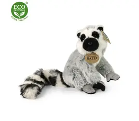 RAPPA Plyšový lemur 19 cm / ECO-FRIENDLY / od 0 měsíců