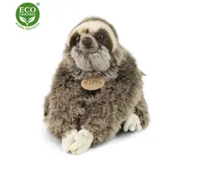 RAPPA Plyšový lenochod 30 cm / ECO-FRIENDLY / od 0 měsíců