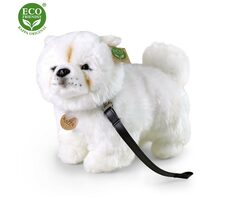 RAPPA Plyšový pes čau-čau 30 cm / ECO-FRIENDLY / od 0 měsíců
