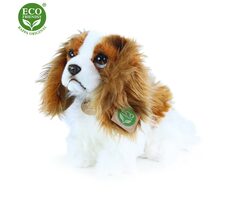 RAPPA Plyšový pes king charles španěl 25 cm / ECO-FRIENDLY / od 0 měsíců