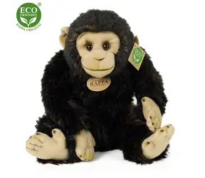 RAPPA Plyšový šimpanz 27 cm / ECO-FRIENDLY / od 0 měsíců