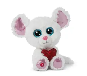 NICI Glubschis plyš Myška Luvi Nubi 15cm / GREEN kolekce / od 0 měsíců