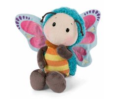 NICI plyš Motýl 18 cm modrý / od 0 měsíců
