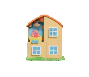 TOOMIES – Prasátko Peppa Pig s domečkem - set do vany / od 18 měsíců
