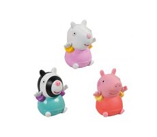TOOMIES – Prasátko Peppa Pig s kamarády - stříkající hračky do vody / od 18 měsíců