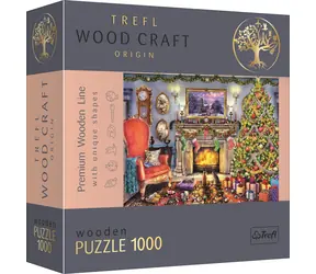 Trefl Wood Craft Origin - Puzzle - U krbu  / 1000 dílků / 51.9 x 37.5 cm 