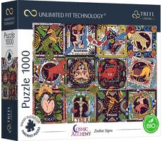 Trefl Prime - Puzzle - UFT Znamení zvěrokruhu / 1000 dílků / 68.3 x 48 cm / věk 12+