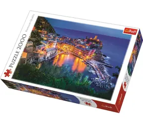 Trefl - Puzzle - Vernazza za soumraku / 2000 dílků / 96 x 68 cm / věk 16+