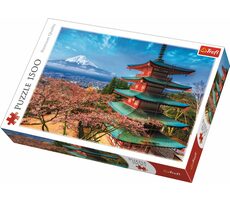 Trefl - Puzzle - Hora Fuji / 1500 dílků / 85 x 58 cm / věk 12+